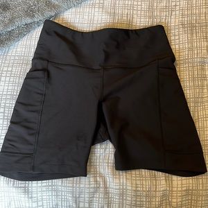 Black Biker Shorts